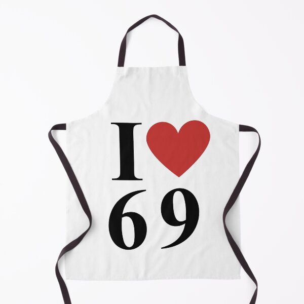 Item preview, I love 69, Love for the Number 69 designed and sold by Numbers-Art.