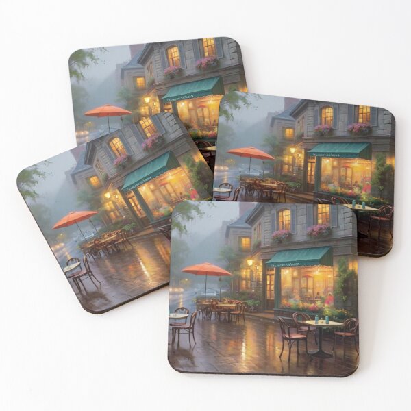 Item preview, Misty Mornings at the Street Café designed and sold by BlareBlare.