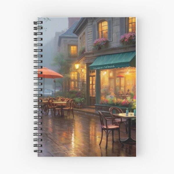Item preview, Misty Mornings at the Street Café designed and sold by BlareBlare.