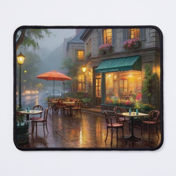 Item preview, Misty Mornings at the Street Café designed and sold by BlareBlare.