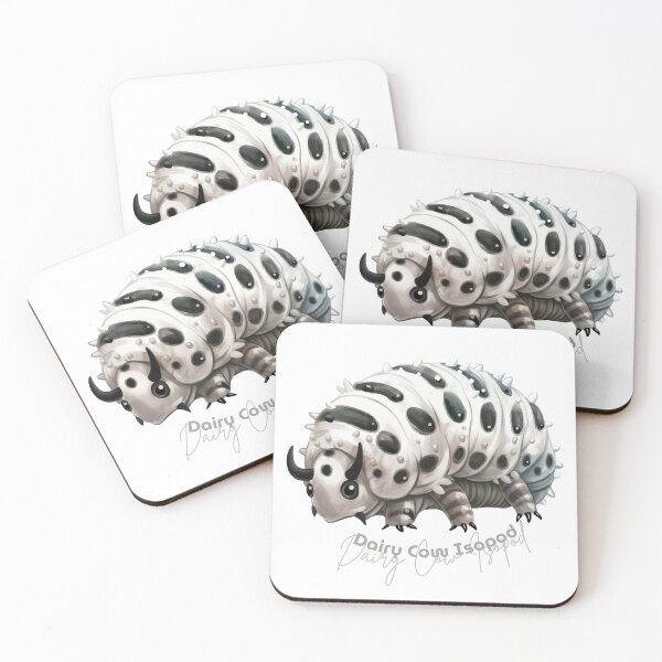Item preview, Dairy Cow Isopod Cute designed and sold by BanFahSai.