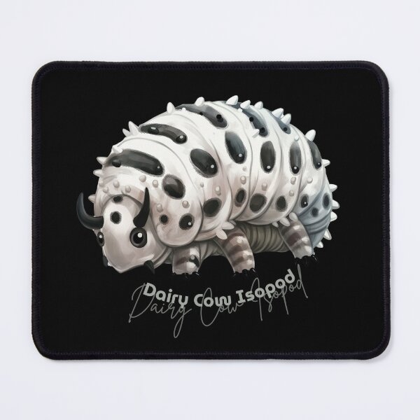 Item preview, Dairy Cow Isopod Cute designed and sold by BanFahSai.