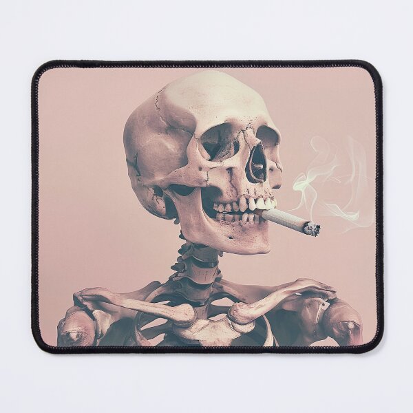 Item preview, Skeleton Smoking a Cigarette designed and sold by pauls01.