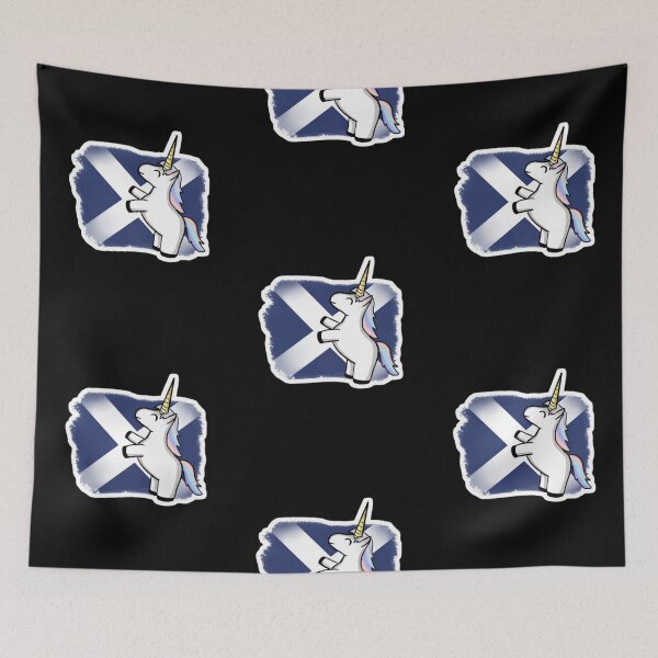 Item preview, Saltire and unicorn designed and sold by Purplelinda83.
