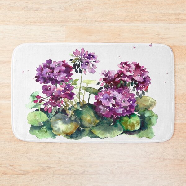 Item preview, Blue primrose . Watercolor .  designed and sold by fuzzyfox.