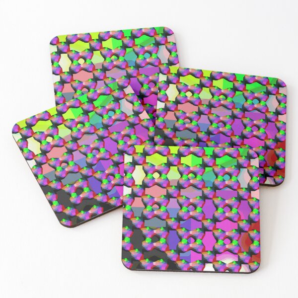 Item preview, Molecule of Endless Artistic Expression - Abstract Geometric Pattern designed and sold by MusicArtAndGrind.