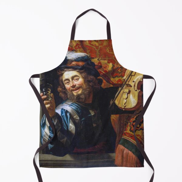 Item preview, Gerard van Honthorst The Merry Fiddler Art Print designed and sold by TheSoulOfArt.