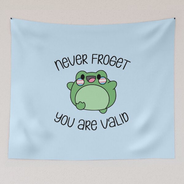 Item preview, Never Froget You Are Valid Trans pride designed and sold by everything4eva.