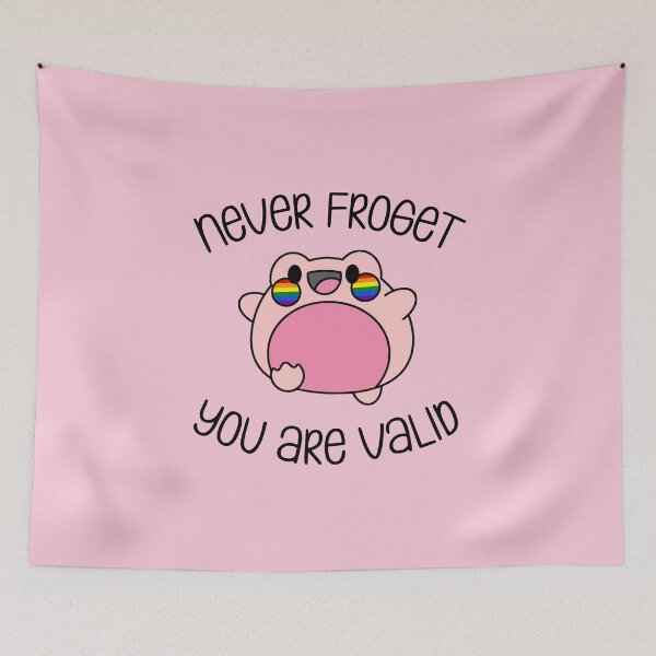 Item preview, Never Froget You Are Valid Rainbow Pride designed and sold by everything4eva.