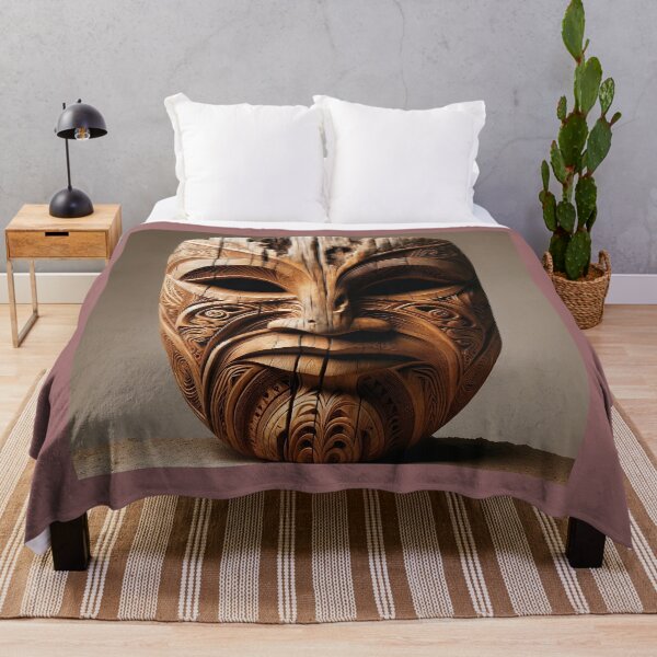 Item preview, Wooden Tribal Mask designed and sold by TAMAD65.