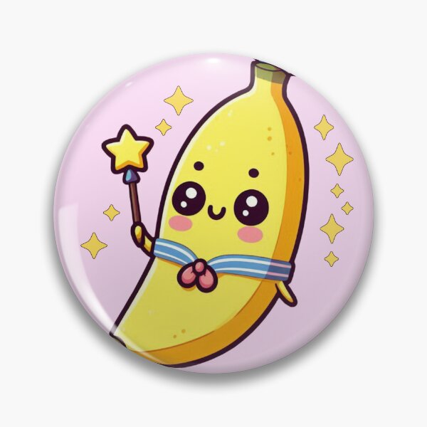Item preview, Banana-chan here! Kawaii desu ne? - banana anime style designed and sold by Funny-Banana.