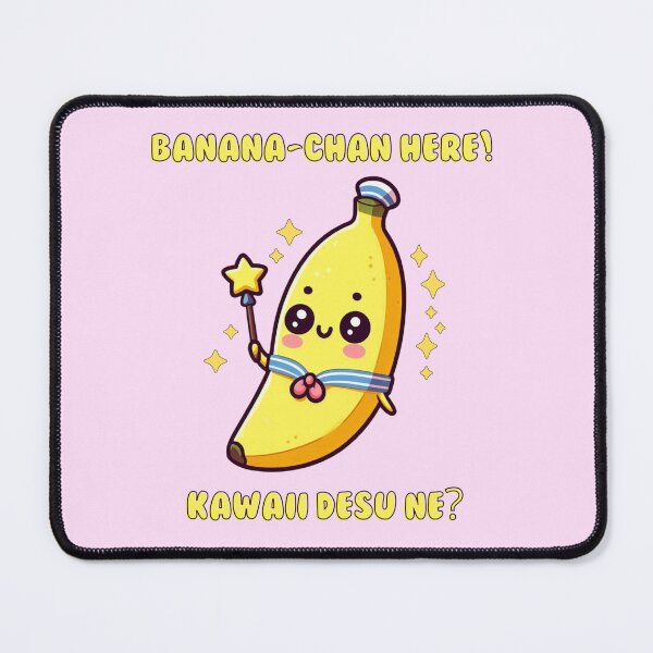 Artikelvorschau, Banana-chan hier! Kawaii desu ne? – Bananen-Anime-Stil entworfen und verkauft von Funny-Banana.