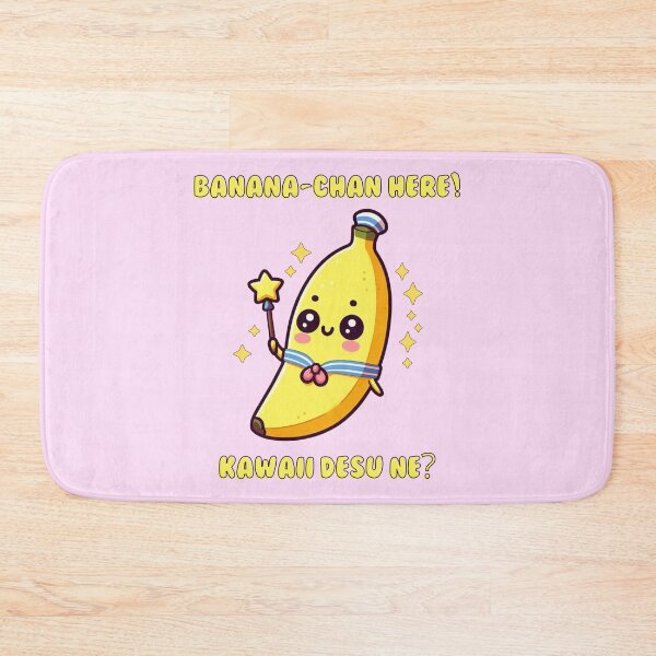 Item preview, Banana-chan here! Kawaii desu ne? - banana anime style designed and sold by Funny-Banana.