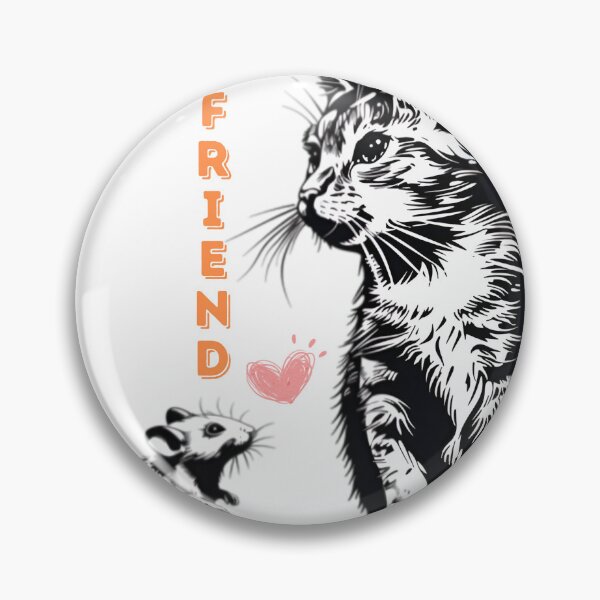 Item preview, Friend cat - rat T-Shirt designed and sold by Creet-Design.
