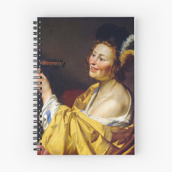 Item preview, Gerard van Honthorst Lute Player Art Print designed and sold by TheSoulOfArt.
