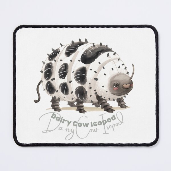 Item preview, Dairy Cow Isopod Cute designed and sold by BanFahSai.