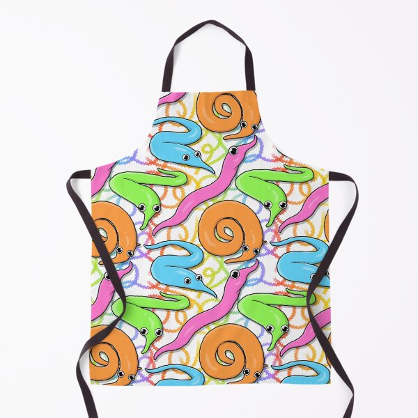 Item preview, Fuzzy Worms - Squirmles - Seamless Pattern designed and sold by Amy Farmer.