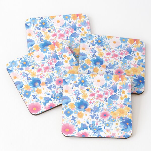 Item preview, vibrant floral pattern designed and sold by Windy-market.