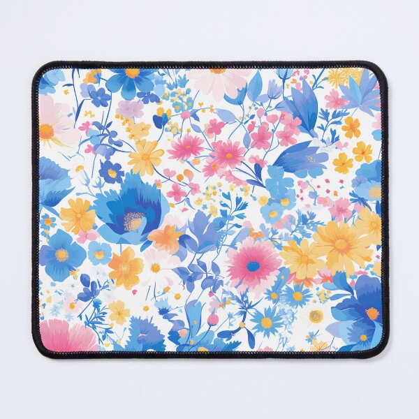 Item preview, vibrant floral pattern designed and sold by Windy-market.