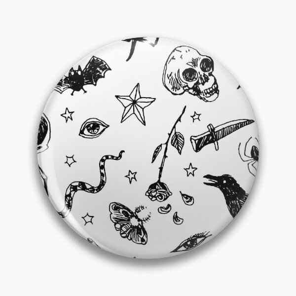 Item preview, Spooky Witchy Pattern designed and sold by Endrené Shepherd.