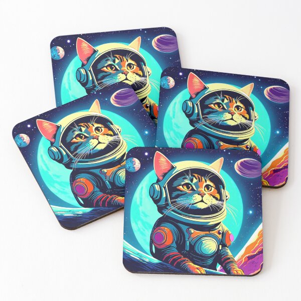 Item preview, cosmic Cat designed and sold by redmoon64.