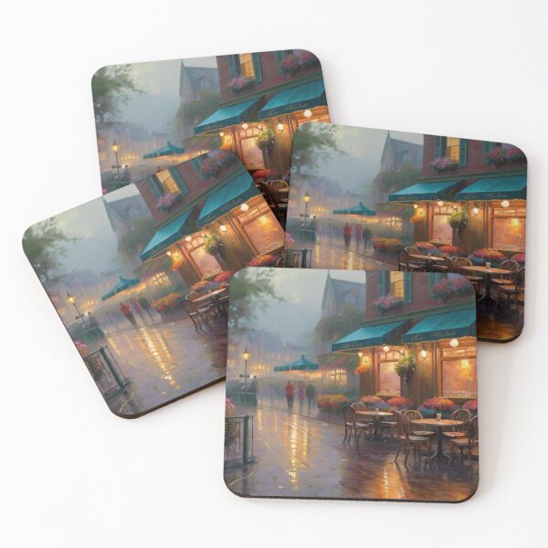 Item preview, Rainy Day Retreat at the Street Café designed and sold by BlareBlare.