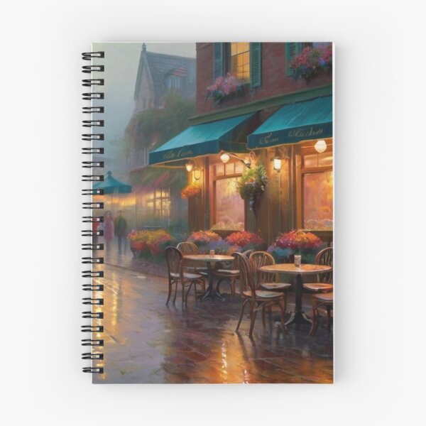 Item preview, Rainy Day Retreat at the Street Café designed and sold by BlareBlare.