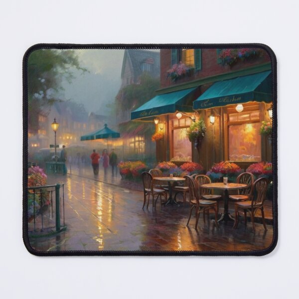 Item preview, Rainy Day Retreat at the Street Café designed and sold by BlareBlare.