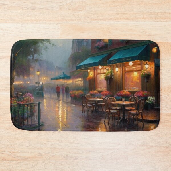 Item preview, Rainy Day Retreat at the Street Café designed and sold by BlareBlare.
