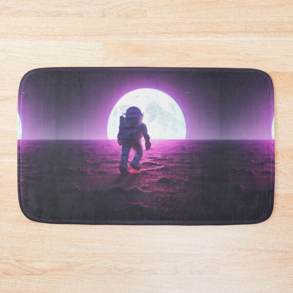 Item preview, Spaceman Astronaut Walking in Space Planet Universe Digital Artwork 2 designed and sold by SayItWithYours.