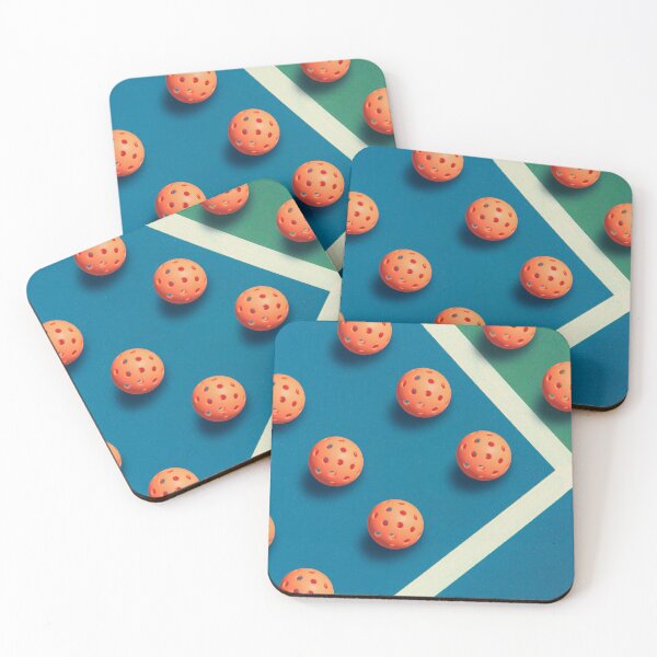 Item preview, Pickleballs on the court designed and sold by mwagie.