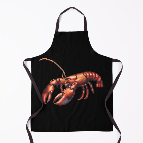 Aperçu de l'œuvre Artistry Lobster Pixelisé créée et vendue par CUTEDOGGIEZ.