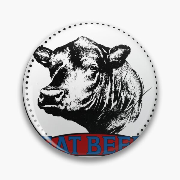 Item preview, EAT BEEF- Bull head designed and sold by mayceet.
