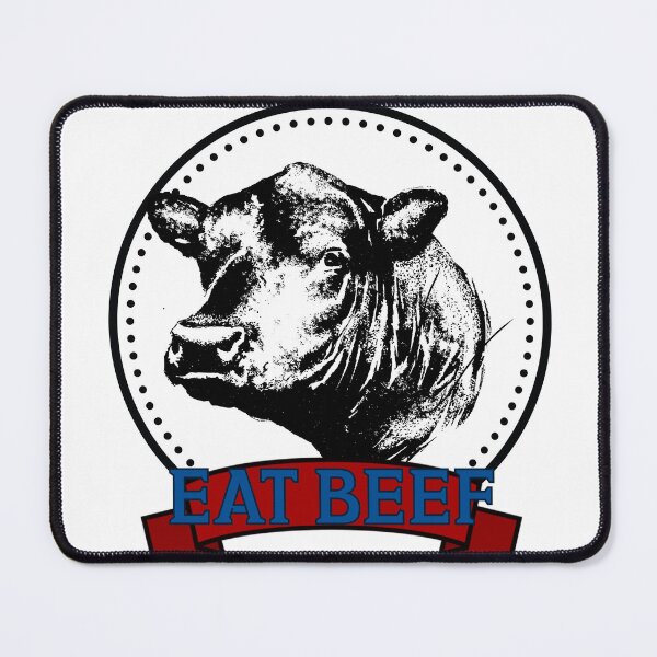 Item preview, EAT BEEF- Bull head designed and sold by mayceet.