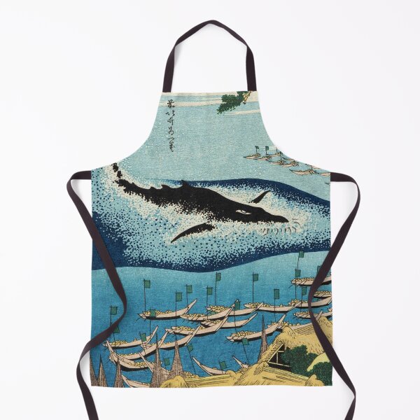 Item preview, Whaling off the Goto Coast by Katsushika Hokusai designed and sold by Takeda-art.