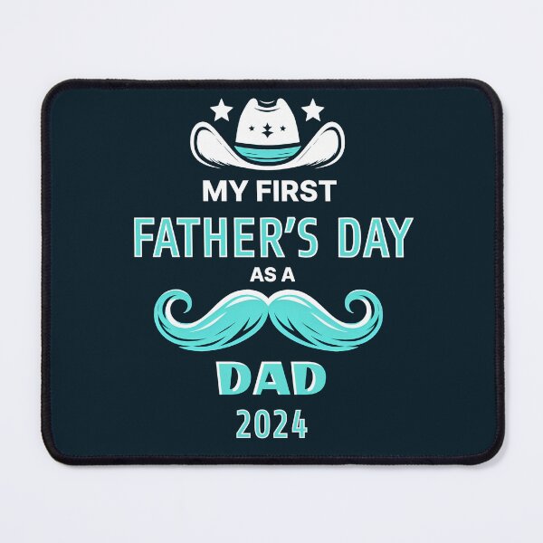 Item preview, My First Father's Day as a Dad 2024 designed and sold by svarupa.