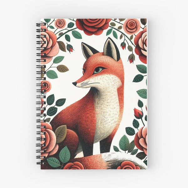 Item preview, Red Fox Roses designed and sold by FrictionMaxxing.
