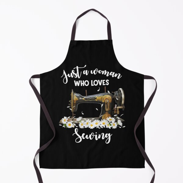 Item preview, Just a woman who loves sewing, daisy sewing machine designed and sold by godleo.