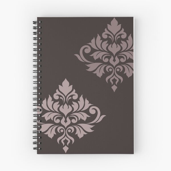 Aperçu de l'œuvre Flourish Damask Art II Taupes créée et vendue par NataliePaskell.