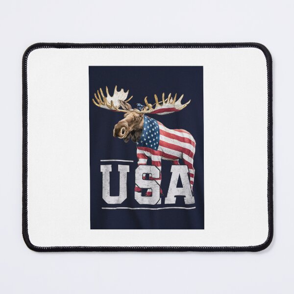 Item preview, USA moose designed and sold by 2minutidiitalia.