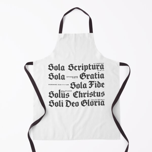 Item preview, Five Solas Old English Typography Wall designed and sold by 2fivequotes.