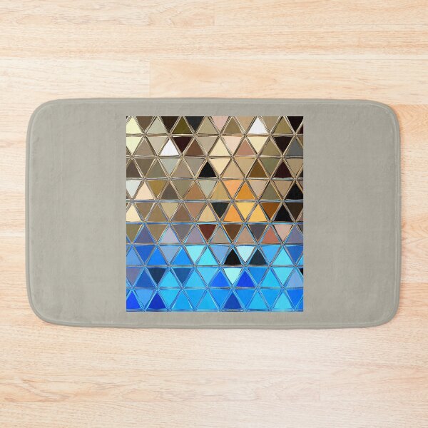 Item preview, BLUE TRIANGLES designed and sold by MargoGallery.