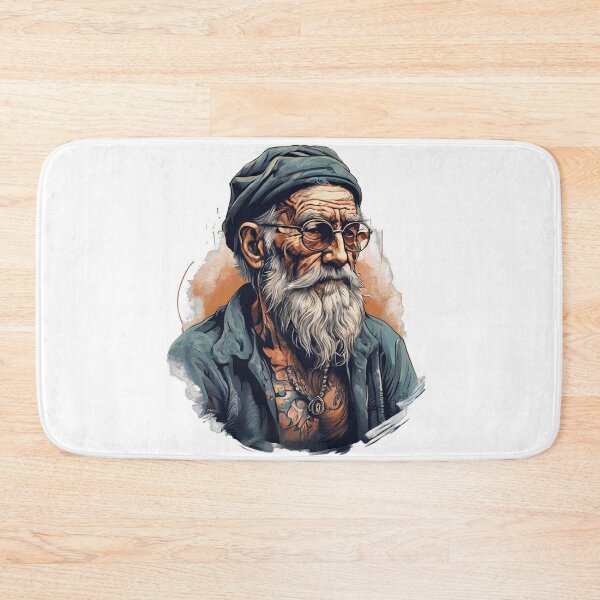 Item preview, tattooed man designed and sold by redmoon64.