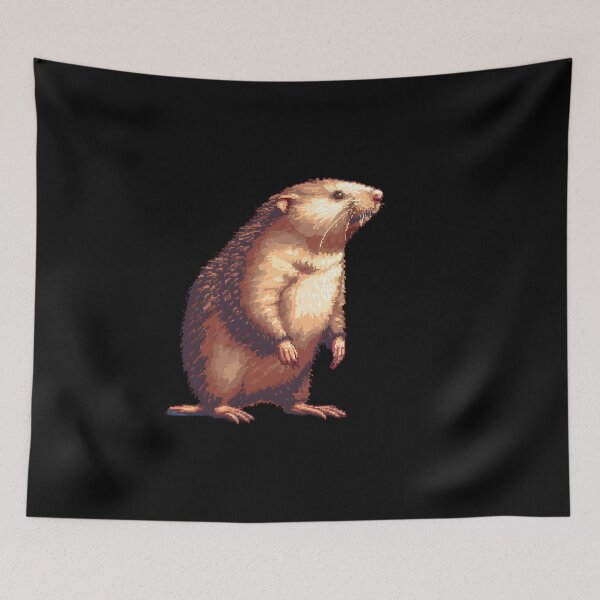 Item preview, 16-Bit Mole designed and sold by CUTEDOGGIEZ.