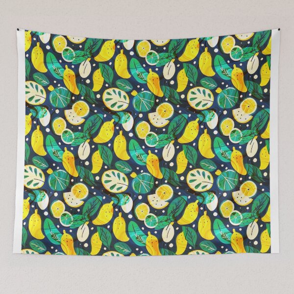 Item preview, Marble texture on fruits summer vibe	 designed and sold by Alessandro Remo Mazzoni Remotextiles.