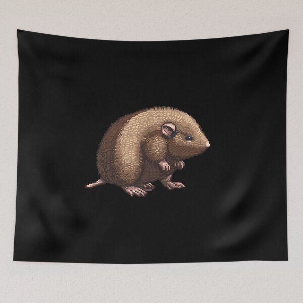 Item preview, Mole in Pixel Form designed and sold by CUTEDOGGIEZ.