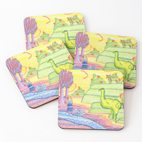 Item preview, Two Princesses tapestry drawing  designed and sold by Oxalis-Garden.
