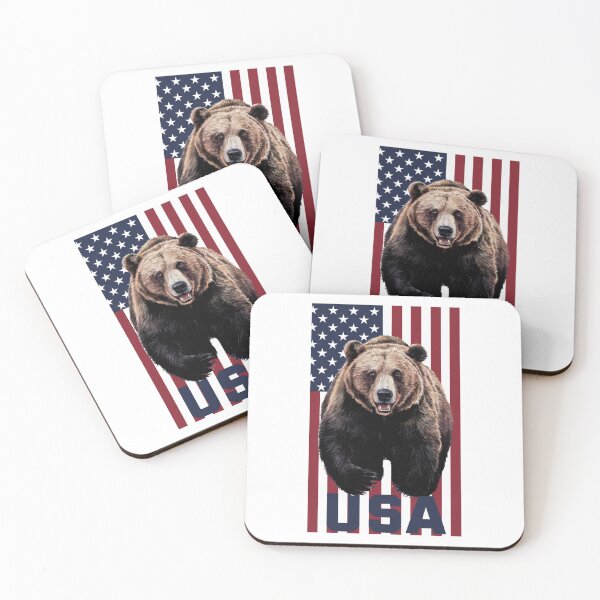 Item preview, USA bear designed and sold by 2minutidiitalia.