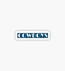 Cowboys Sticker