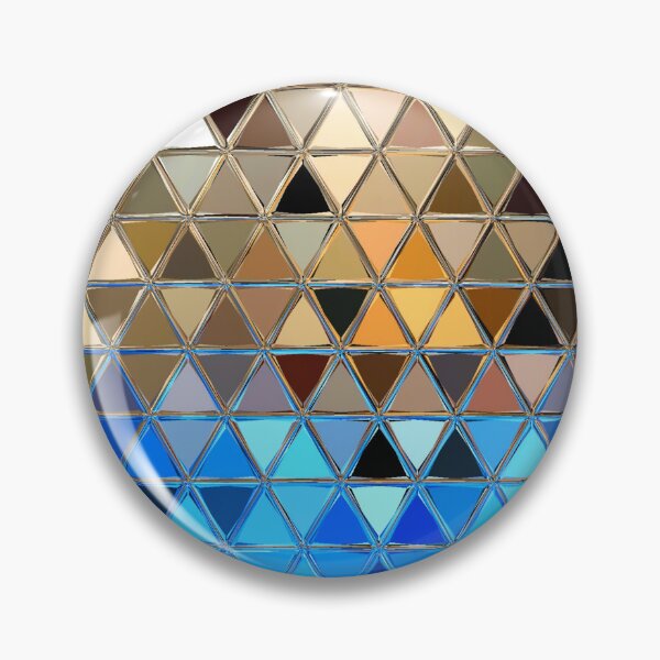 Item preview, BLUE TRIANGLES designed and sold by MargoGallery.